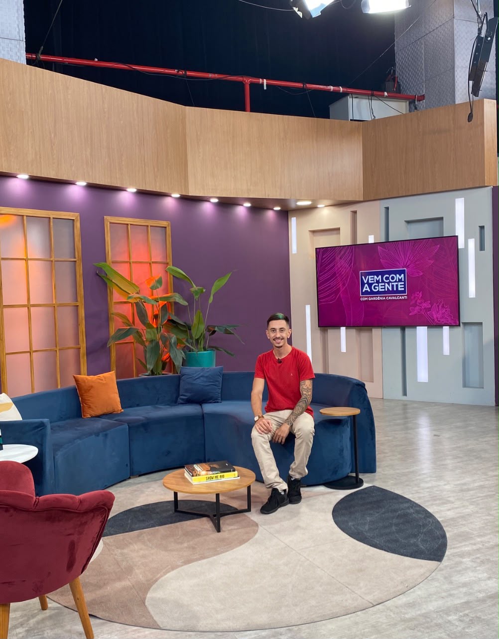 Diego Zimmer no programa Vem Com a Gente, Band Rio